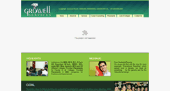 Desktop Screenshot of growellservices.com